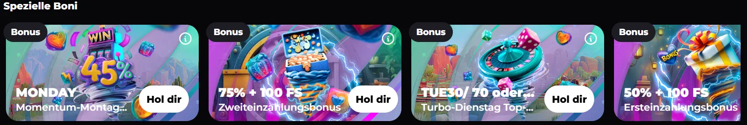 Slotornado Casino Aktionen 2026 – Willkommensbonus, Freispiele, Reload und wöchentliche Promotionen für deutsche Spieler